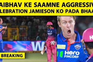 सूर्यवंशी को आउट कर काइल जैमीसन ने मनाया जश्न, मिली सजा और चेतावनी SportsTak Hindi