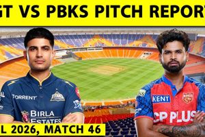 PBKS vs GT: टॉप पर काबिज पंजाब से भिड़ेगी गुजरात, जानें पिच रिपोर्ट और हेड टू हेड आंकड़े SportsTak Hindi
