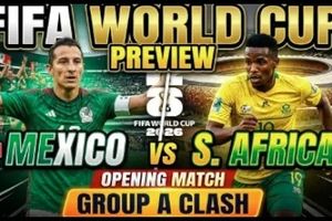 FIFA World Cup 2026 : मैक्सिको और साउथ अफ्रीका के मैच से आगाज SportsTak Hindi