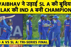 वैभव की दहाड़ से इंडिया ए बनी चैंपियन, फाइनल में श्रीलंका को हराया SportsTak Hindi