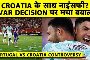फीफा वर्ल्ड कप नॉकआउट मुकाबले में भारी बवाल और वीएआर विवाद पर फैंस का गुस्सा SportsTak Hindi