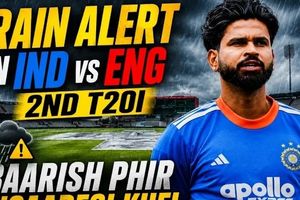 IND vs ENG 2nd T20I: मैनचेस्टर में बारिश का अलर्ट, क्या फिर धुलेगा मुकाबला? SportsTak Hindi