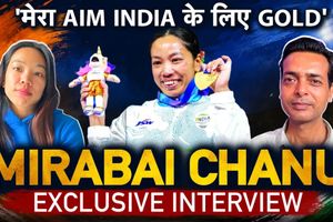 Exclusive: मीराबाई चानू ने CWG में गोल्ड की हैट्रिक के बाद बताया अगला लक्ष्य SportsTak Hindi