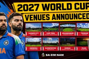 World Cup 2027: ICC ने वनडे वर्ल्ड कप के वेन्यू का किया ऐलान, जानिए कहां होंगे मैच SportsTak Hindi