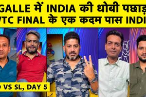 INDvsSL: गॉल टेस्ट में भारत की शानदार जीत, पडिक्कल के बाद सुथार का जलवा SportsTak Hindi