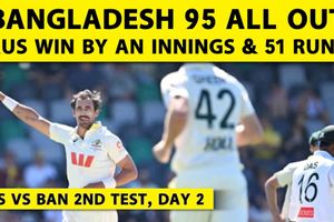 ऑस्ट्रेलिया ने बांग्लादेश को पारी और 51 रन से हराया, स्टार्क ने झटके 10 विकेट SportsTak Hindi