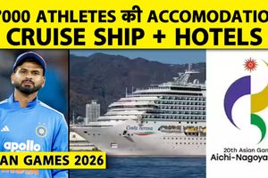 Asian Games 2026: होटल, क्रूज़ शिप और अस्थाई कमरों में ठहरेंगे खिलाड़ी SportsTak Hindi