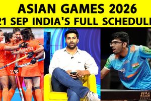 Asian Games 2026 : 21 सितंबर के दिन भारत और पाकिस्तान मे टक्कर, जानें पूरा शेड्यूल SportsTak Hindi