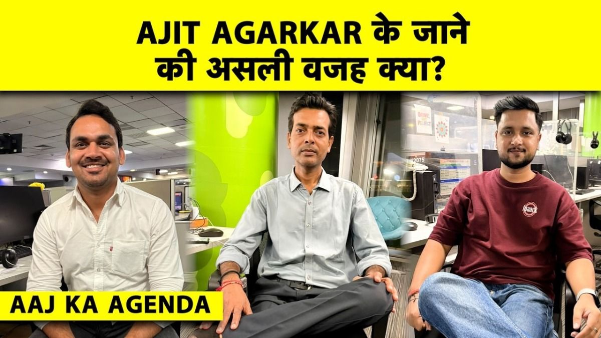 ROHIT SHARMA AND AJIT AGARKAR 