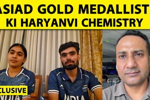 Exclusive | शूटिंग में INDIA का पहला GOLD, हादसे से ASIAN GAMES तक हरियाणवी जोड़ी का कमाल SportsTak Hindi