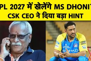 IPL 2027 में खेलेंगे धोनी? CSK के सीईओ काशी विश्वनाथन ने दिया अपडेट SportsTak Hindi