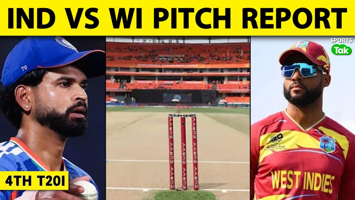 4th t20i pitch