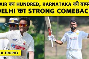 रणजी ट्रॉफी के पहले दौर में करुण नायर की शतकीय पारी, दिल्ली ने भी की वापसी SportsTak Hindi