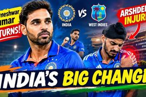 IND vs WI 5th T20I : अर्शदीप के इंजर्ड होने से टीम इंडिया में शामिल हुए भुवनेश्वर कुमार SportsTak Hindi