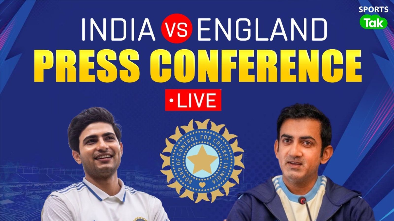 India vs England Press conference Live updates: Gambhir's take on stampede in Bengaluru after RCB's win India vs England Press conference Live updates: Gambhir's take on stampede in Bengaluru after RCB's win