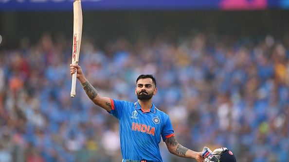 India's batting maestro Virat Kohli in frame