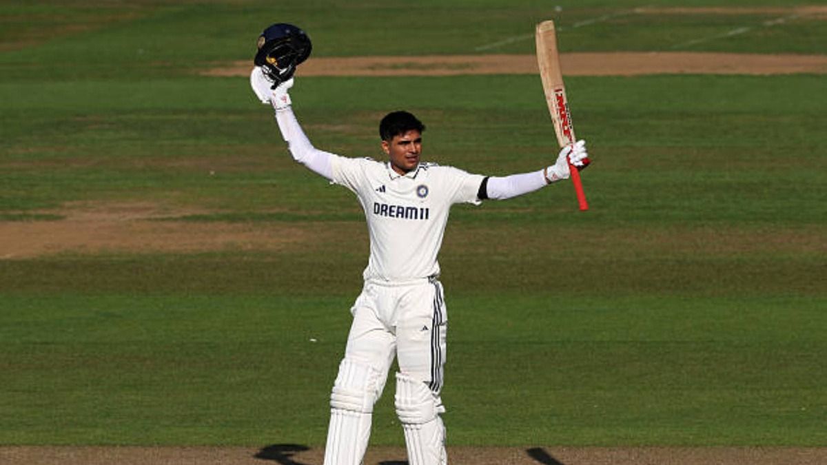 Shubman Gill in this frame