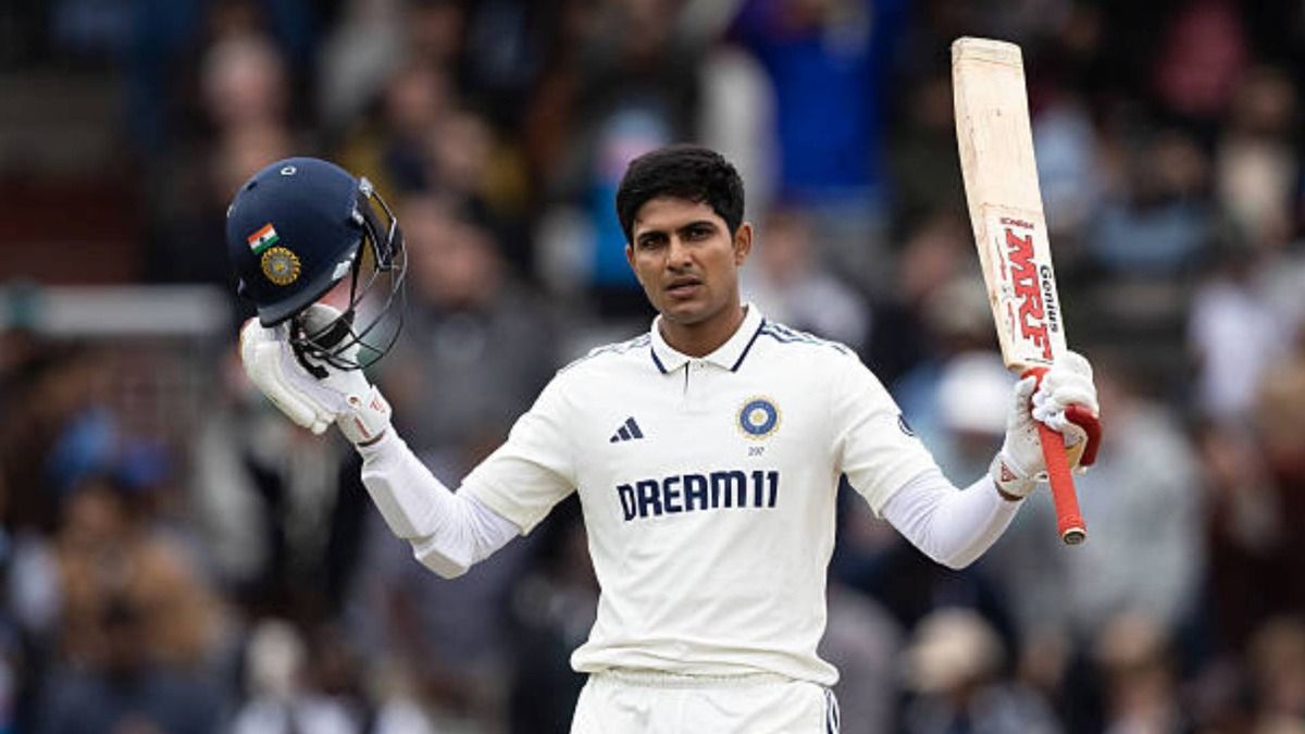 Shubman Gill in this frame