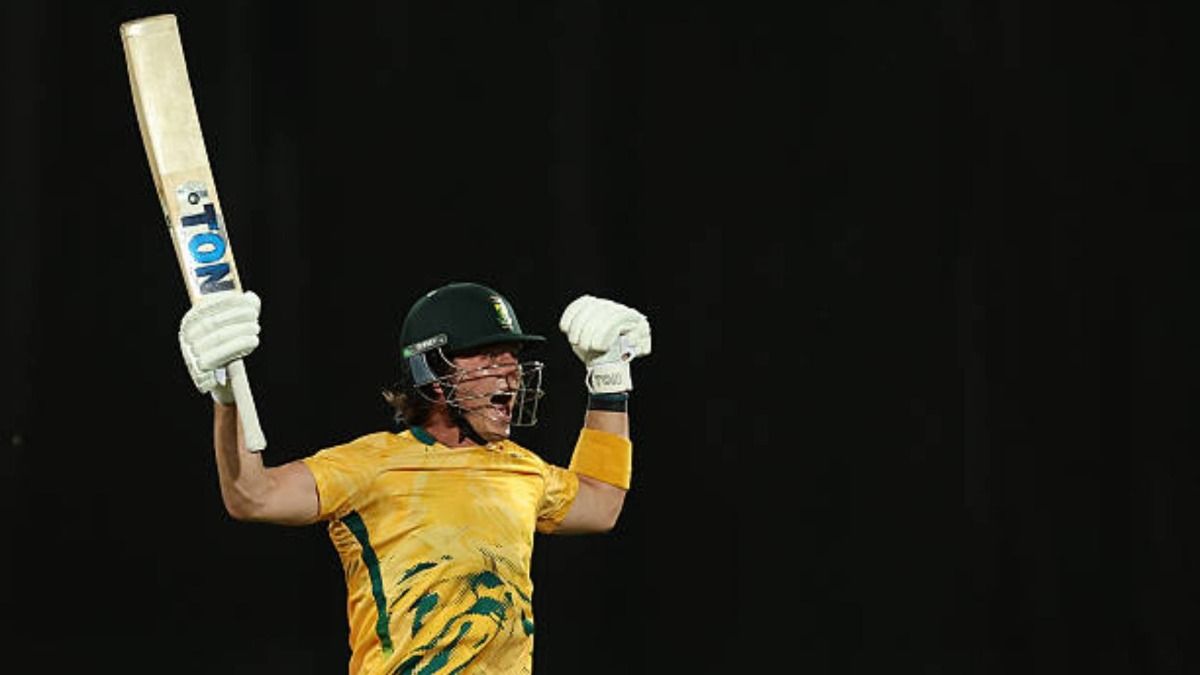 Dewald Brevis joins Yashasvi Jaiswal in this list after explosive century against Australia in second T20I