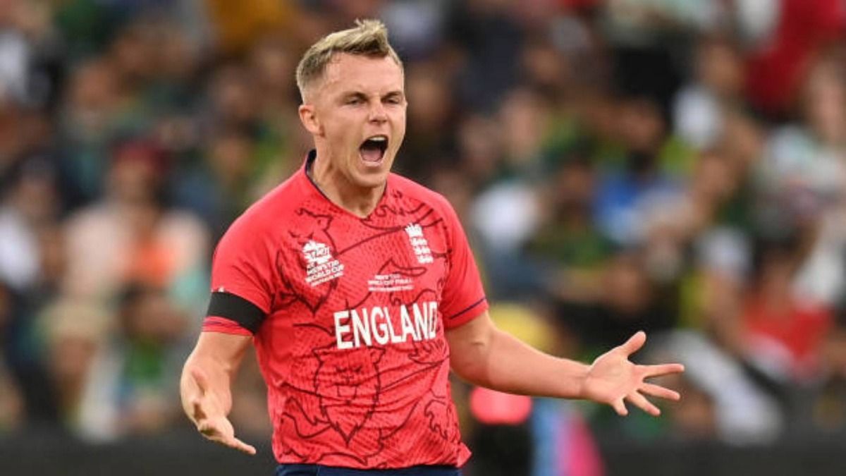 Sam Curran in this frame