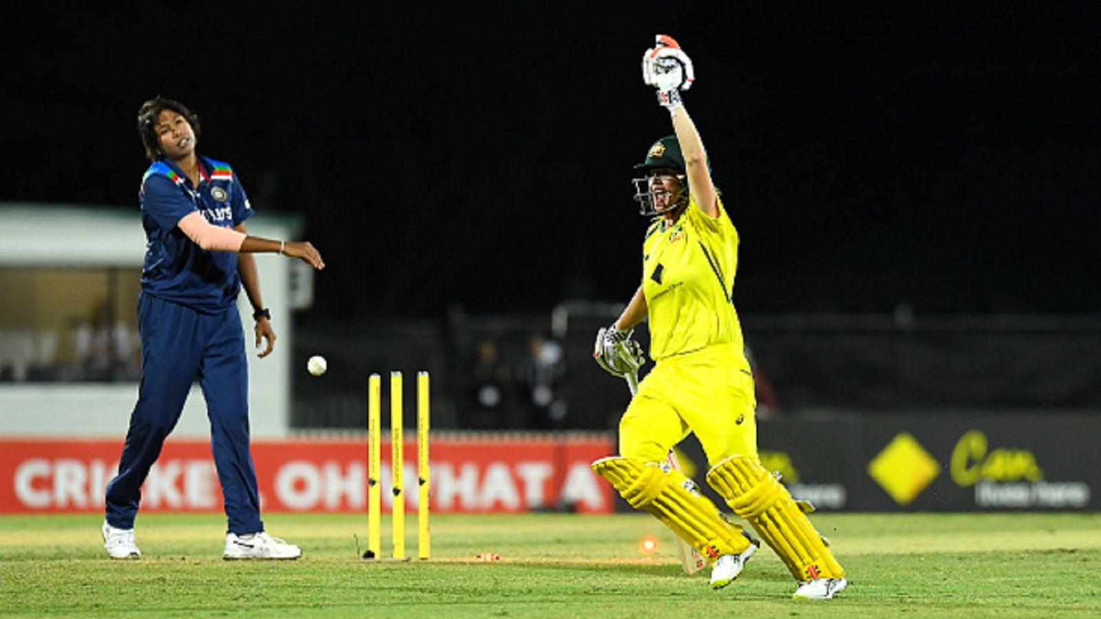 Agonising last-ball defeat for India after no-ball drama as Australia continues unbeaten run Agonising last-ball defeat for India after no-ball drama as Australia continues unbeaten run