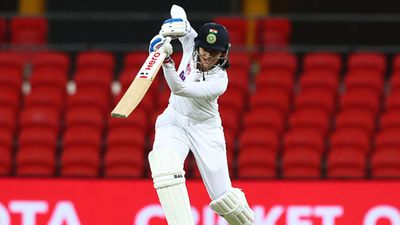 Mandhana shines on Day 1 as India play their first pink-ball Test SportsTak