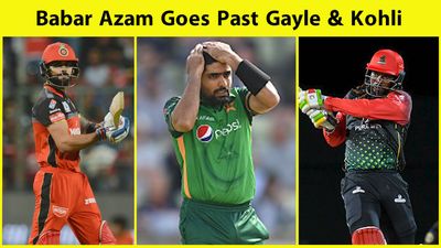 Babar Azam leaves Gayle & Kohli behind SportsTak