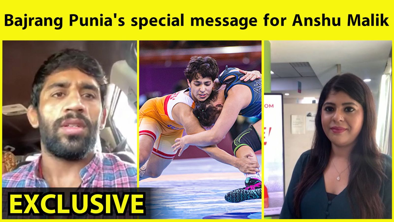 Exclusive: If not for injury, Anshu Malik could have won the gold, feels Bajrang Punia   Exclusive: If not for injury, Anshu Malik could have won the gold, feels Bajrang Punia