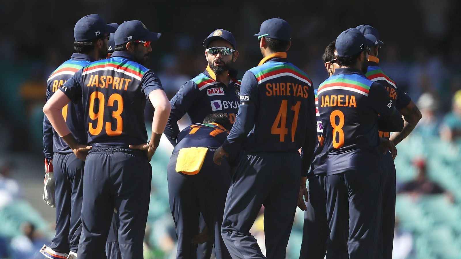 Team India’s official jersey for T20 WC unveiled Team India’s official jersey for T20 WC unveiled