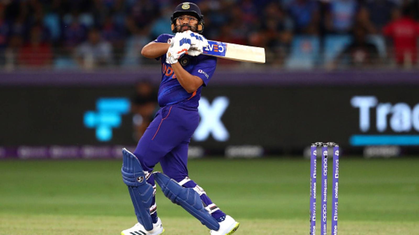 Rohit Sharma's only six in T20 World Cup 2021 creates T20I record Rohit Sharma's only six in T20 World Cup 2021 creates T20I record