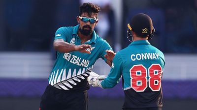 Good news for New Zealand! Ish Sodhi passes all concussion tests before Afghanistan game SportsTak