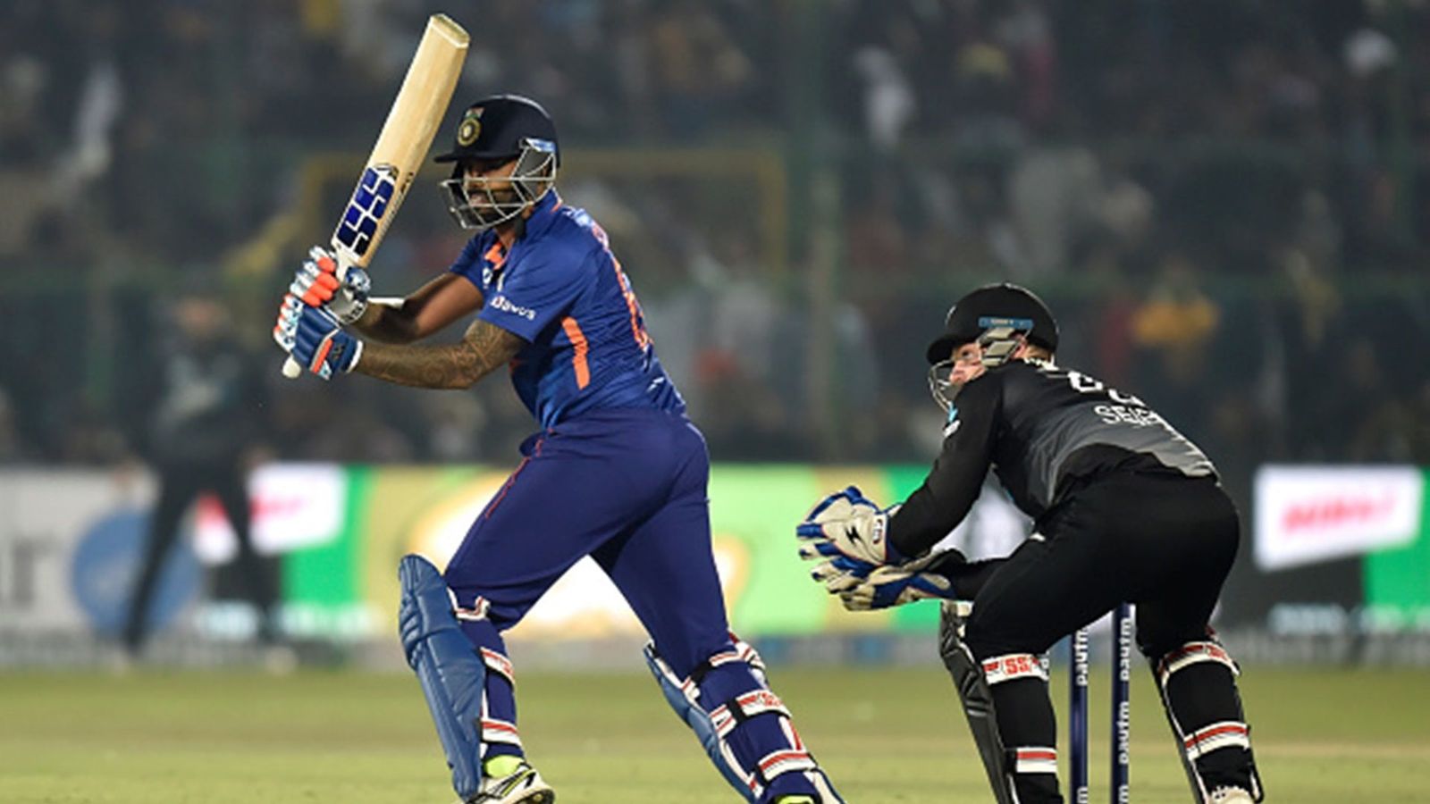 “It's my wife's birthday, a perfect gift from him,” Suryakumar thanks Boult for dropping his catch “It's my wife's birthday, a perfect gift from him,” Suryakumar thanks Boult for dropping his catch