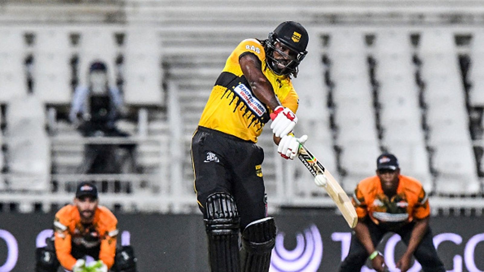A day after 'I Ain't Leaving...' post, Gayle hits 5 sixes in 49-run knock in T10 league A day after 'I Ain't Leaving...' post, Gayle hits 5 sixes in 49-run knock in T10 league