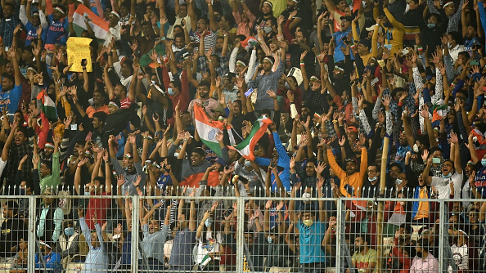 Fans chant 'Pakistan murdabad' in Kanpur on Day 1 of India vs New Zealand Test Fans chant 'Pakistan murdabad' in Kanpur on Day 1 of India vs New Zealand Test