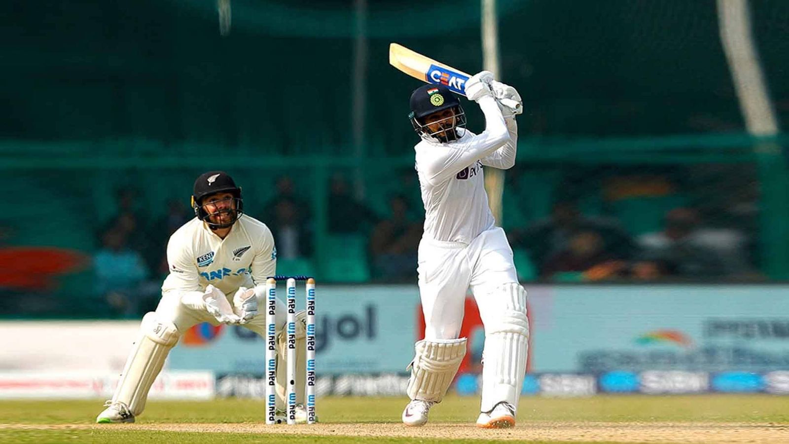 On-debut Iyer with swordsman Jadeja save India from Jamieson's wrath in Kanpur On-debut Iyer with swordsman Jadeja save India from Jamieson's wrath in Kanpur