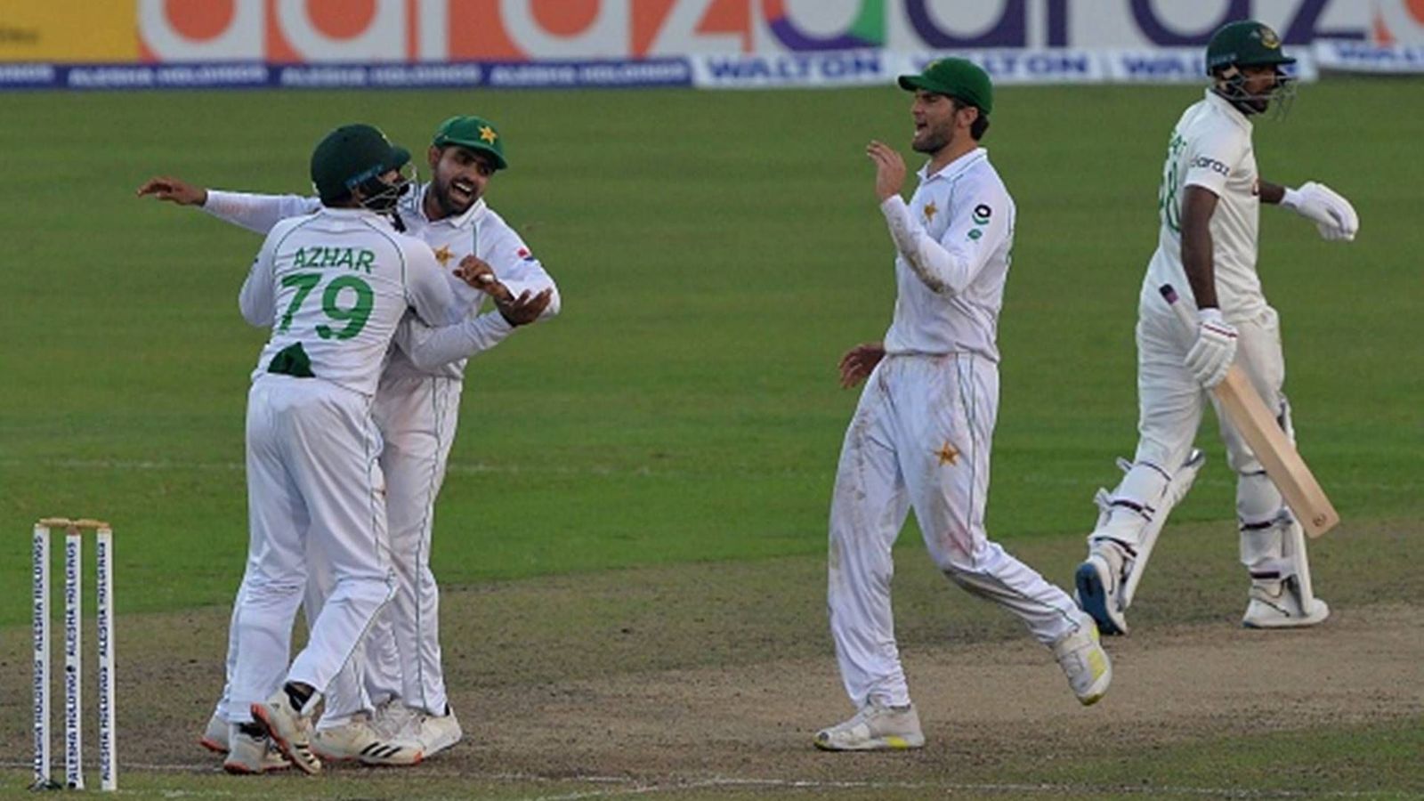 Babar Azam's maiden international wicket in 190th appearance guides Pakistan to nail-biting win Babar Azam's maiden international wicket in 190th appearance guides Pakistan to nail-biting win