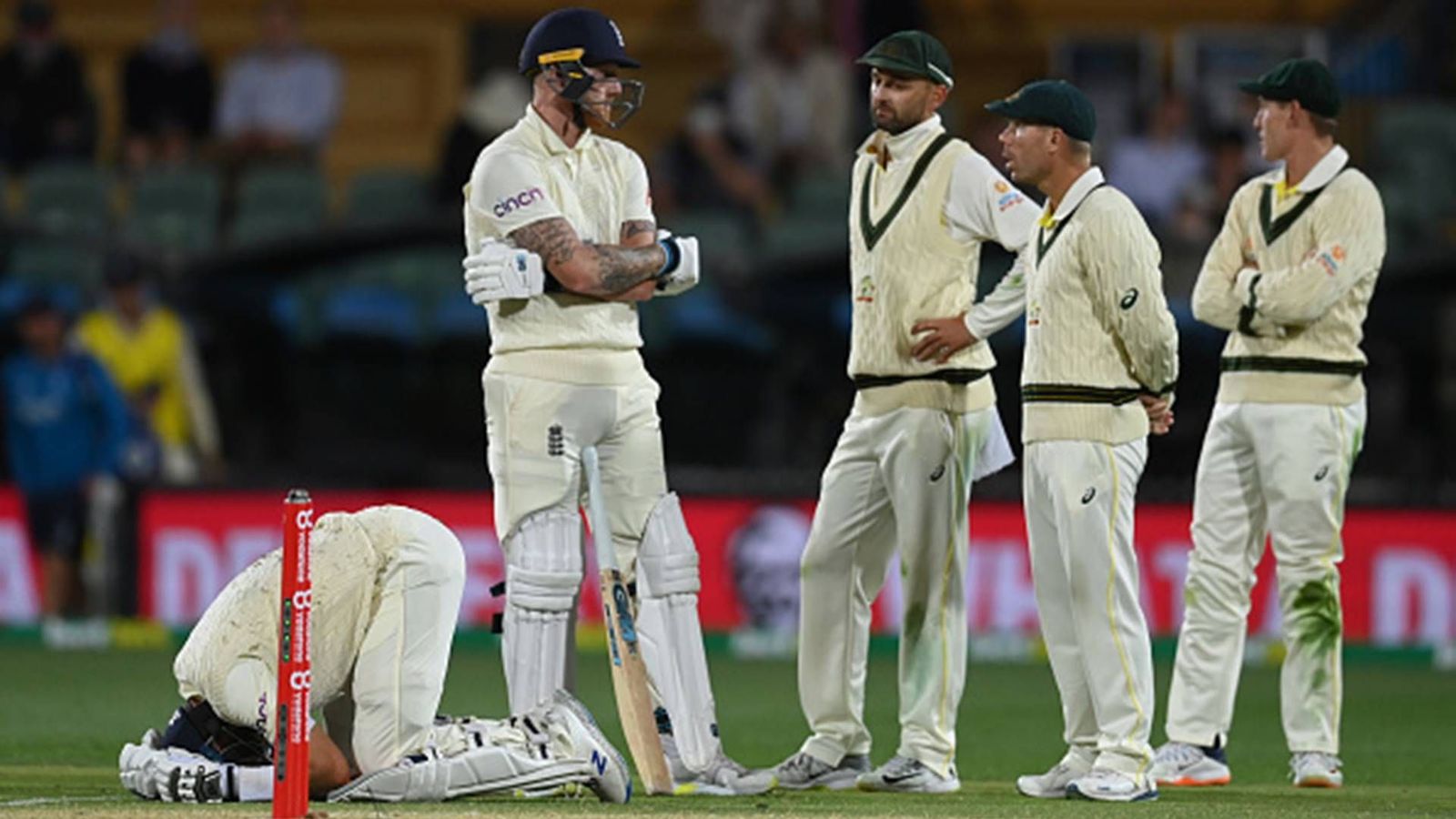 Mighty Australians bring England to their knees, need 6 wickets to win Adelaide Test Mighty Australians bring England to their knees, need 6 wickets to win Adelaide Test