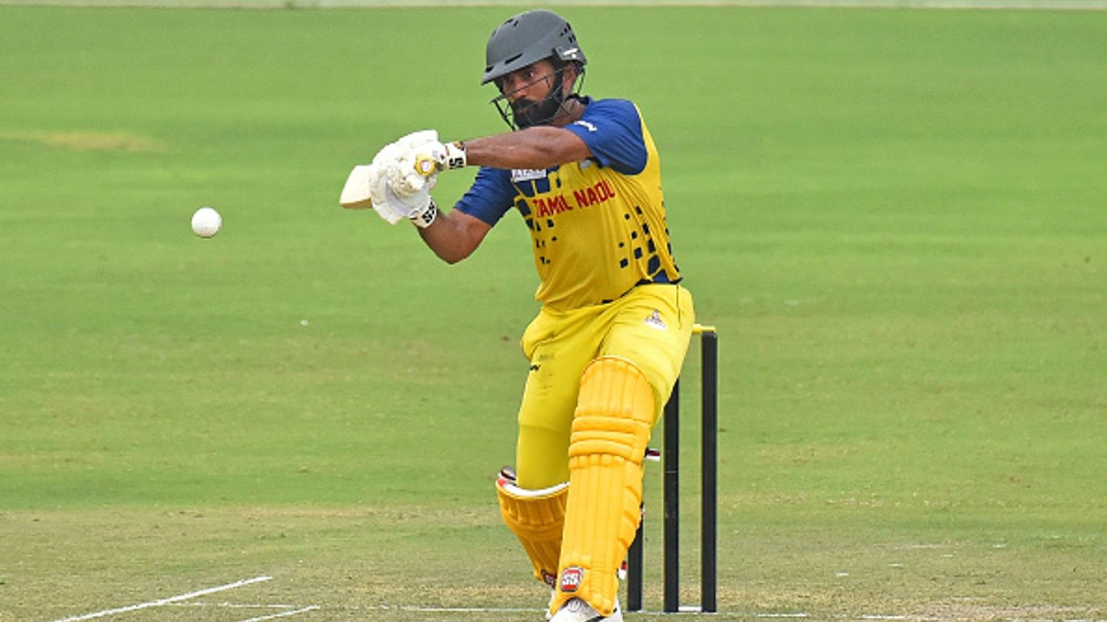 Dinesh Karthik scores a quickfire century in the Vijay Hazare final against Himachal Pradesh Dinesh Karthik scores a quickfire century in the Vijay Hazare final against Himachal Pradesh