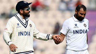 Kohli hails Shami as one of the current-best three seamers in the world  SportsTak