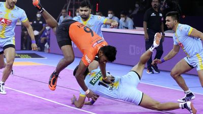 Ajith shines as U Mumba held in a closely-fought draw against UP Yoddha SportsTak