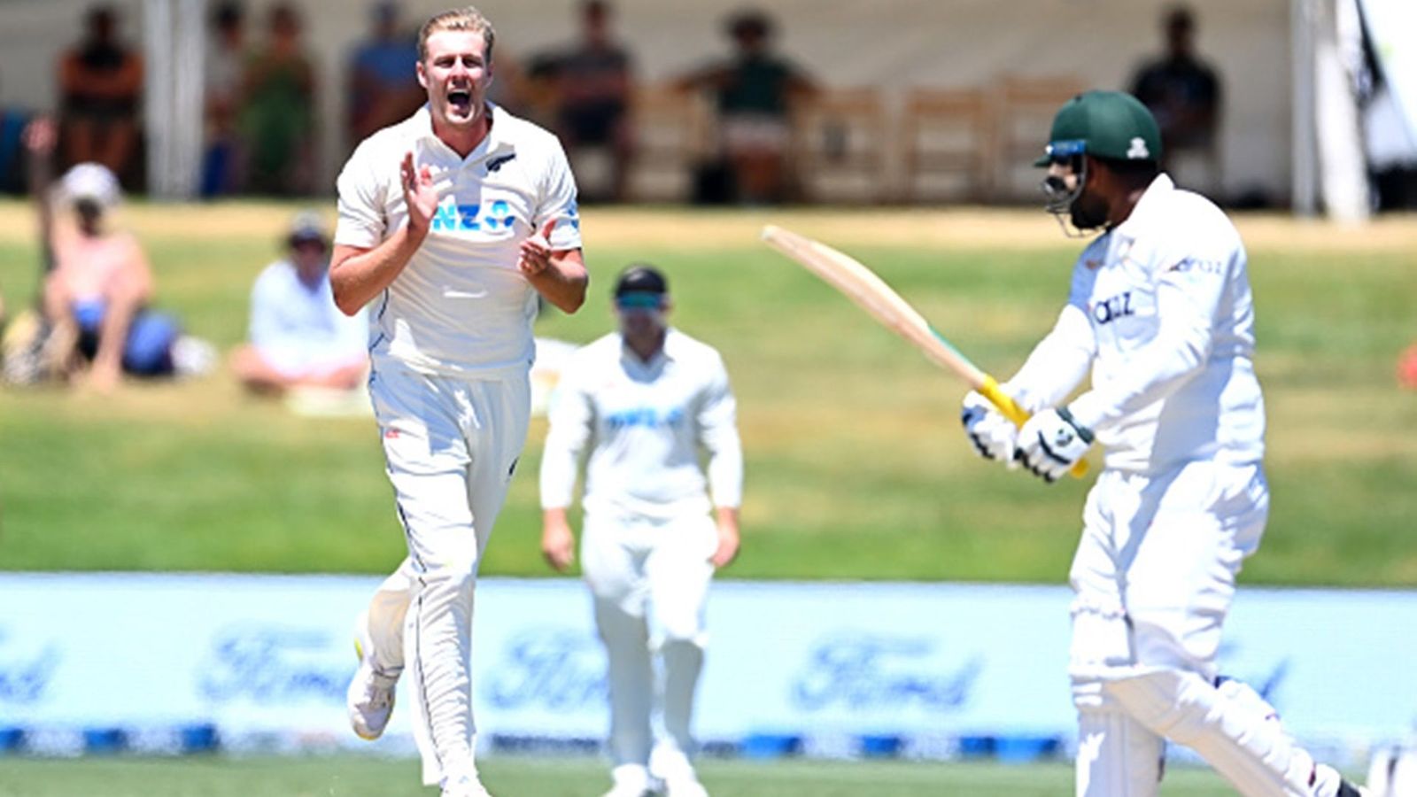 Kyle Jamieson in trouble for using inappropriate language for Bangladesh's Yasir Ali Kyle Jamieson in trouble for using inappropriate language for Bangladesh's Yasir Ali