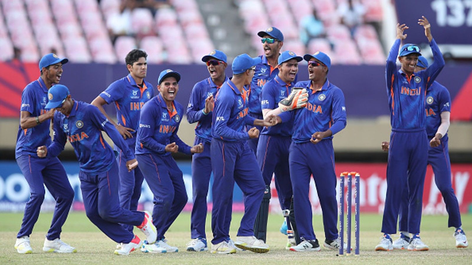Vicky Ostwal's fifer, Yash Dhull's 82 help India crush South Africa in their U-19 World Cup opener Vicky Ostwal's fifer, Yash Dhull's 82 help India crush South Africa in their U-19 World Cup opener