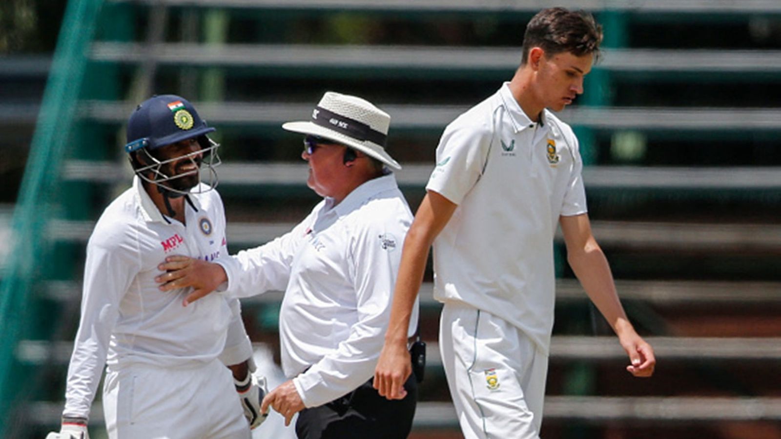 After heated exchange on field, Marco Jansen claims he is good friends with Bumrah since IPL days After heated exchange on field, Marco Jansen claims he is good friends with Bumrah since IPL days