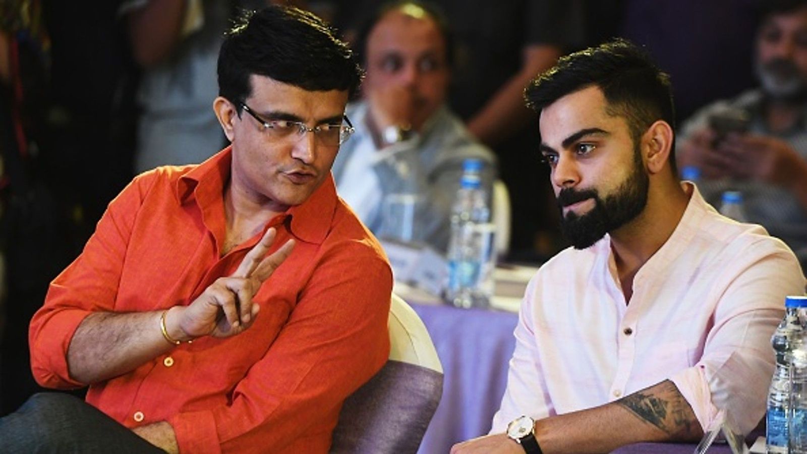 Sourav Ganguly falsifies reports of him wanting to send show-cause notice to Virat Kohli Sourav Ganguly falsifies reports of him wanting to send show-cause notice to Virat Kohli