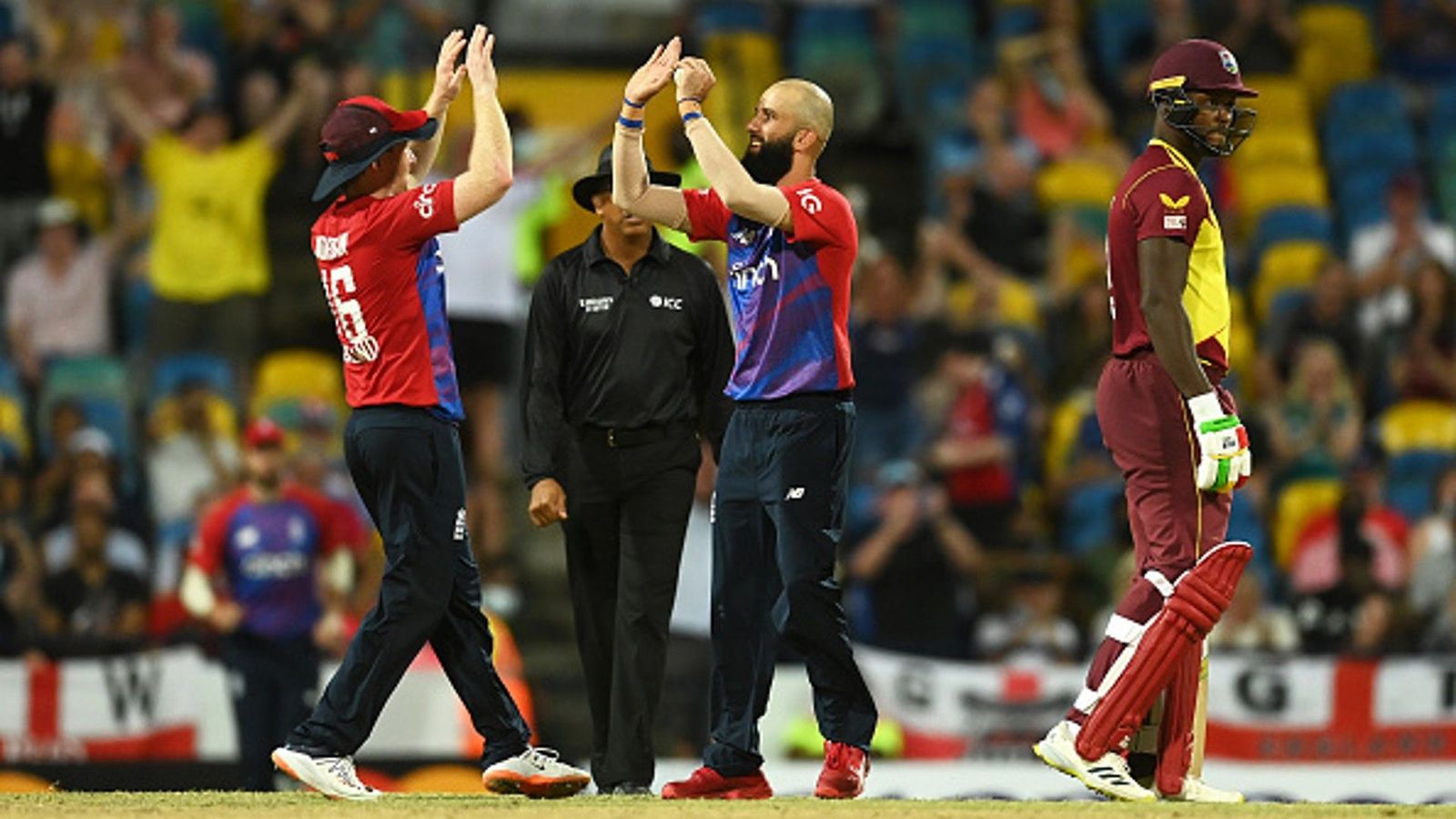 In a dramatic run chase, West Indies score 28 runs off final over but still lose to England by 1 run In a dramatic run chase, West Indies score 28 runs off final over but still lose to England by 1 run