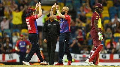 In a dramatic run chase, West Indies score 28 runs off final over but still lose to England by 1 run SportsTak