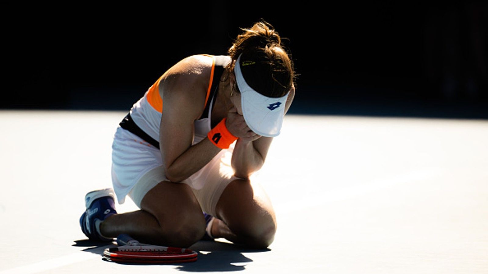 Unseeded Alize Cornet breaks down in tears after outclassing former world No.1 Simona Halep to make AO quarterfinals Unseeded Alize Cornet breaks down in tears after outclassing former world No.1 Simona Halep to make AO quarterfinals