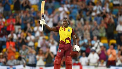 10 sixes & 4 fours; Powell’s maiden ton leads West Indies to 20-run win over England in third T20I SportsTak