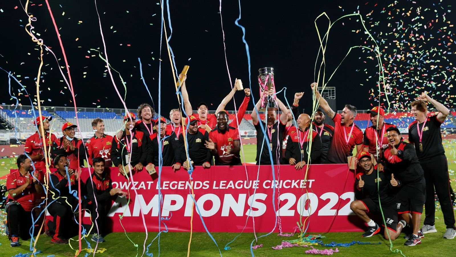 Corey Anderson's fiery knock helps World Giants to secure maiden Legends League Cricket title Corey Anderson's fiery knock helps World Giants to secure maiden Legends League Cricket title