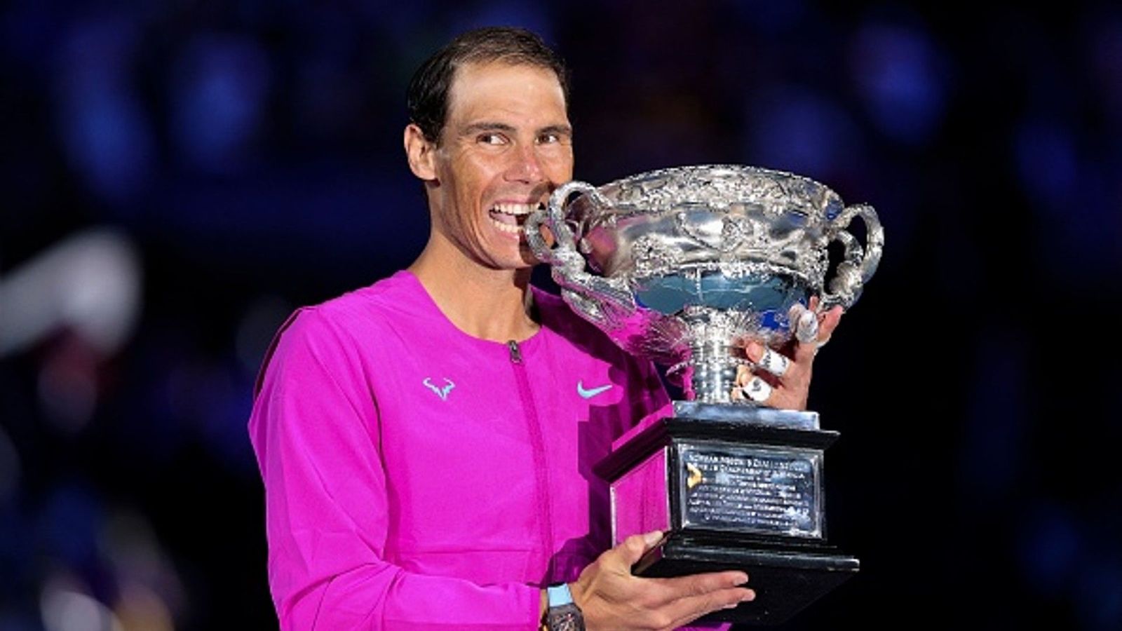 Rafael Nadal comes from two sets down to win his 21st Grandslam title; surpasses both Federer and Djokovic Rafael Nadal comes from two sets down to win his 21st Grandslam title; surpasses both Federer and Djokovic